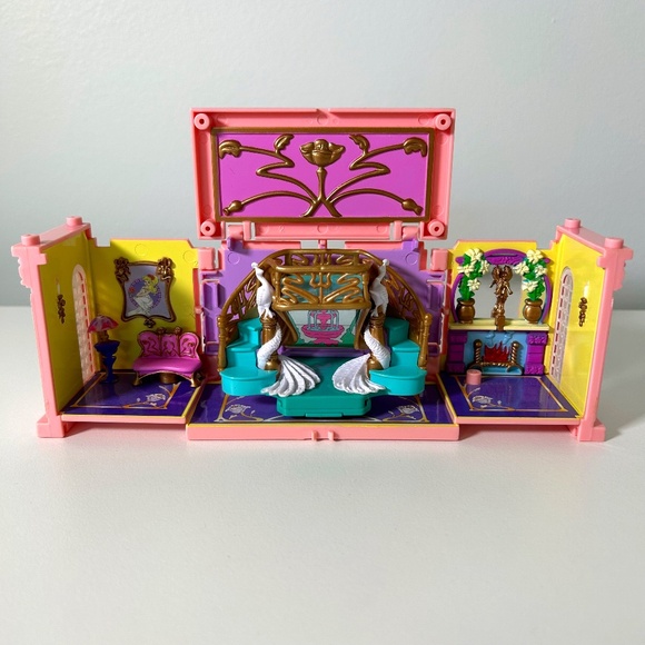Vintage 90s Bluebird Polly Pocket Dream Builder Mansion Grand Entrance (93F) - Picture 1 of 13